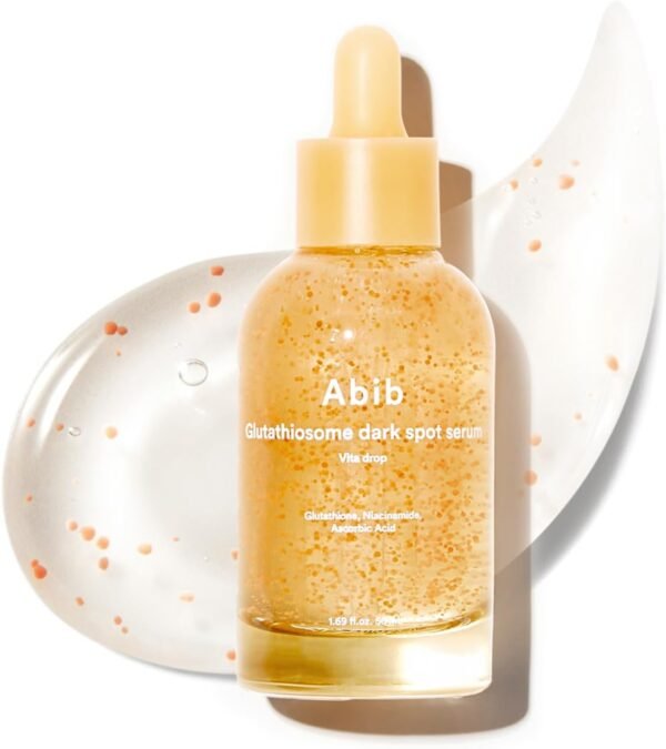 Abib Glutathiosoma Dark Spot Serum Vita Gota 1,69 Fl.Oz., Cuidados Com A Pele Coreanos, Tratamento Para Manchas Escuras E Hiperpigmentação, Sérum Clareador Para Pele Sensível E Irregular, Niacinami