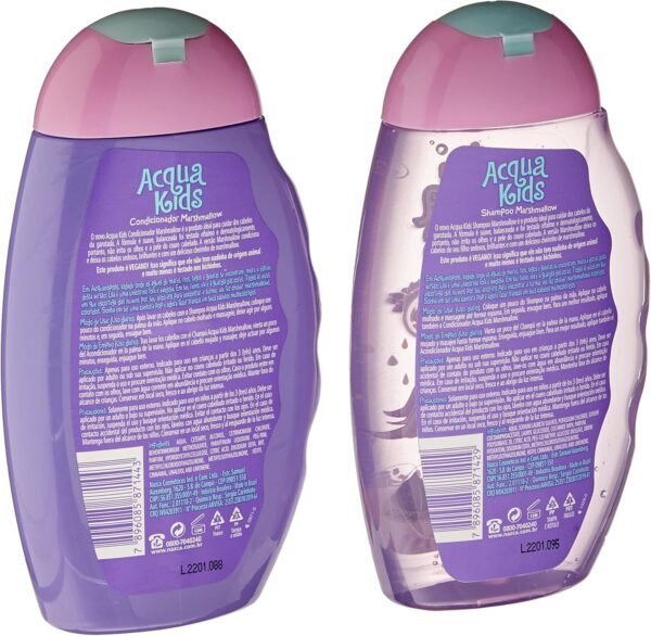 Acqua Kids Kit Shampoo + Condicionador Marshmallow, Nazca Cosméticos, 250 ml - Imagem 2