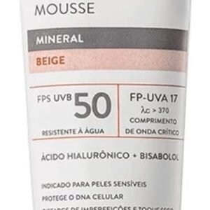 Adcos Protetor Solar Mousse Mineral Beige FPS50 50g