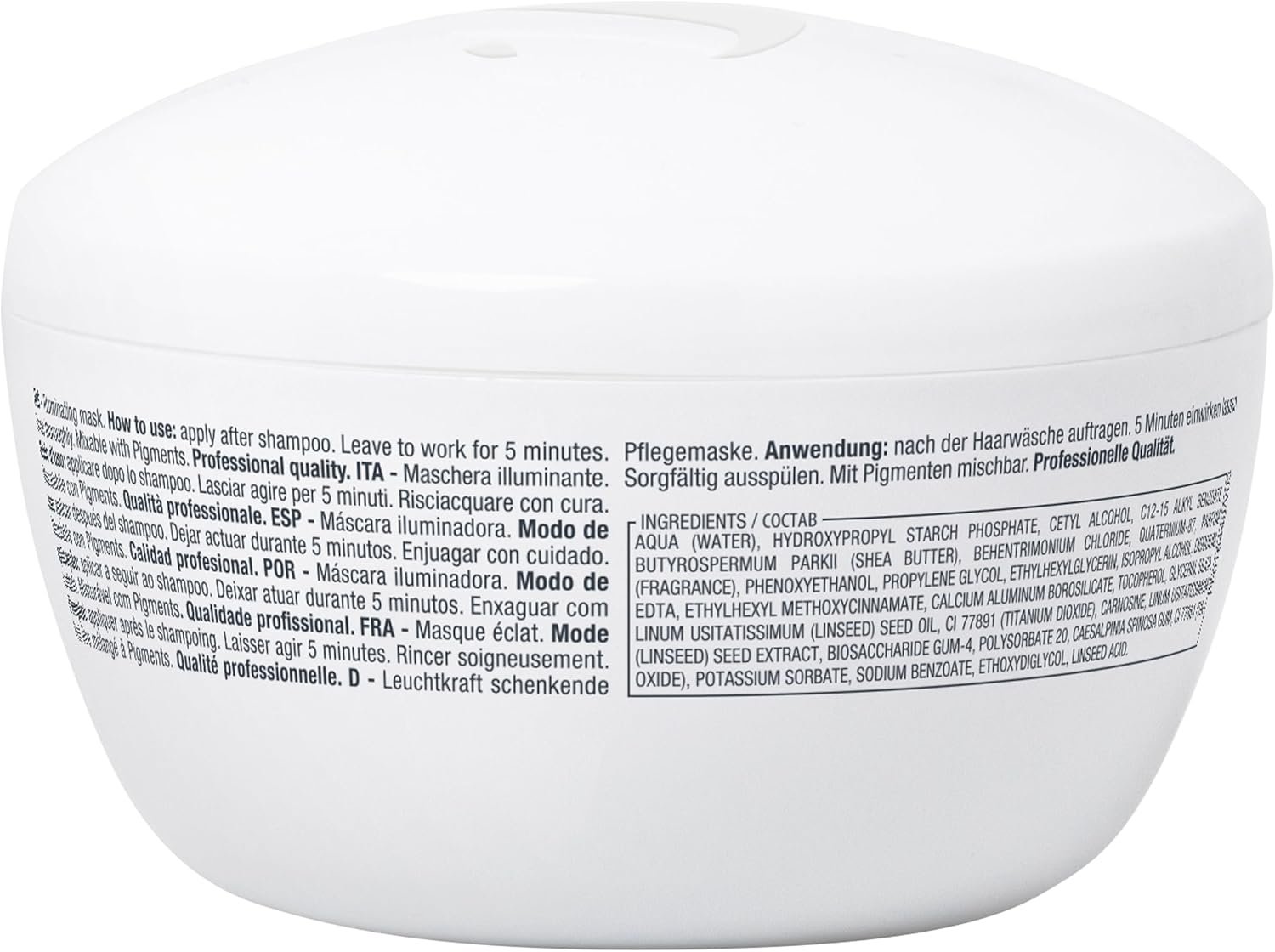 Alfaparf Milano Semi Di Lino Diamond Máscara Capilar Iluminadora - Condicionador profundo Color Safe - Adiciona brilho e corpo - Sem sulfato, parabenos e parafina - Qualidade de salão 2 Alfaparf Milano Semi Di Lino Diamond Máscara Capilar Iluminadora - Condicionador profundo Color Safe - Adiciona brilho e corpo - Sem sulfato, parabenos e parafina - Qualidade de salão - Imagem 2