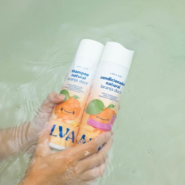 Alva Condicionador Infantil - Laranja Doce e Baunilha Vegano 250 ml - Imagem 2