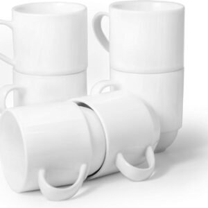 Amuse- Professional Barista Caneca clássica empilhável - Conjunto de 6 (295 g)