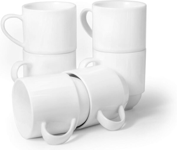 Amuse- Professional Barista Caneca clássica empilhável - Conjunto de 6 (295 g)