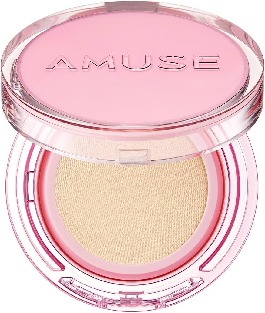 Amuse Seoul Dew Power Vegan Cushion 1.5 Natural Pure, Bege Claro, Orvalhado, Brilho, Longa Duração, Cobertura Dupla, Beleza Limpa, Leve, Aparência Natural, Base Para Pele Sensível, Almofada Hidratante 1 Amuse Seoul Dew Power Vegan Cushion 1.5 Natural Pure, Bege Claro, Orvalhado, Brilho, Longa Duração, Cobertura Dupla, Beleza Limpa, Leve, Aparência Natural, Base Para Pele Sensível, Almofada Hidratante