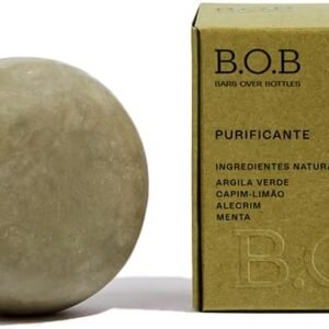B.O.B Shampoo em Barra Purificante, 80G