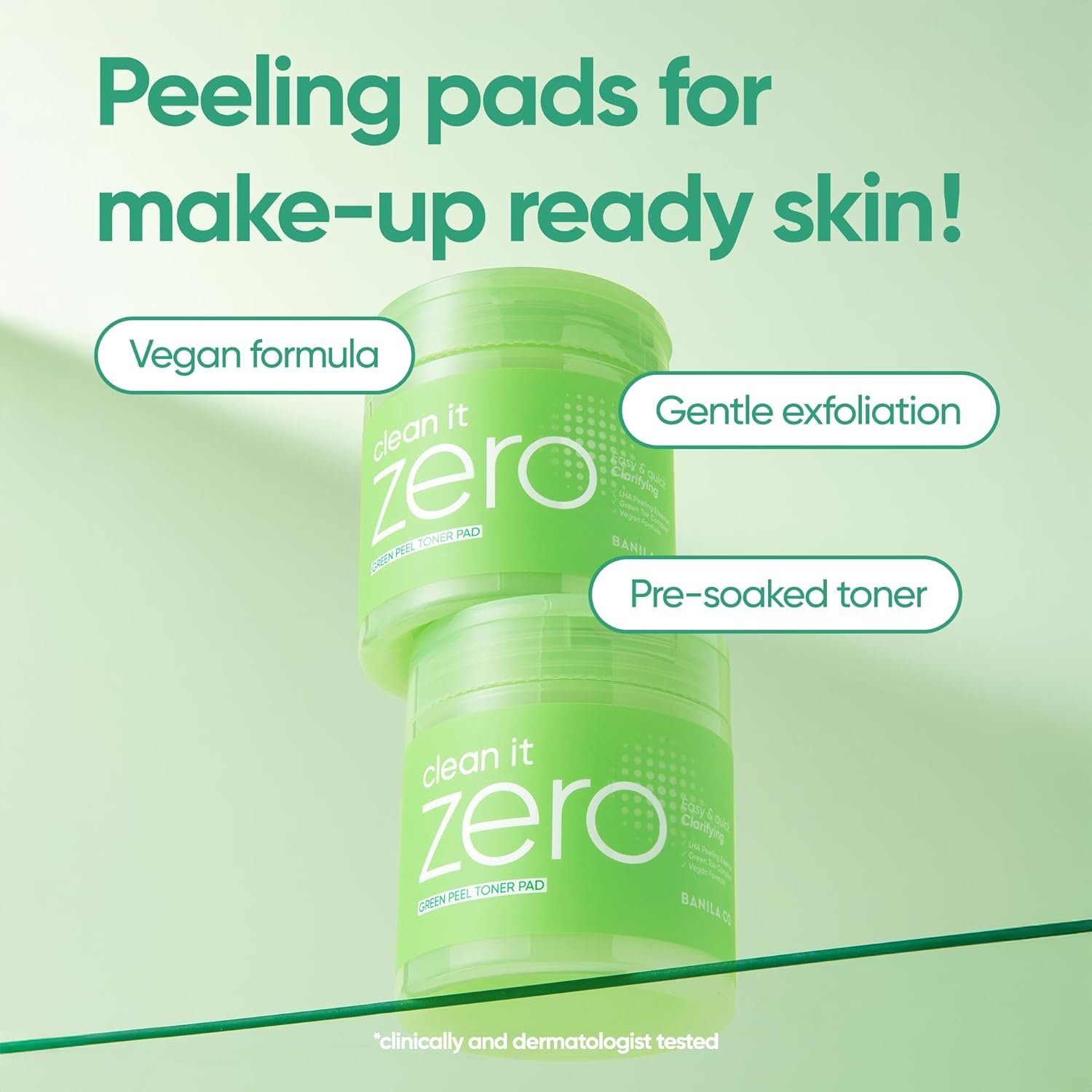 Banila Co - Clean It Zero Green Peel Toner 70 Pad 2 Banila Co - Clean It Zero Green Peel Toner 70 Pad - Imagem 2