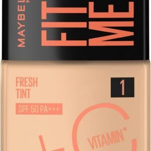 Base Líquida Maybelline NY Fit Me Fresh Tint com Vitamina C e FPS50 - COR 01-30ml