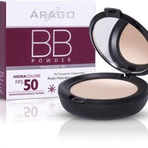 Bb Powder Hidracolors Fps 50 Natural 12G, Árago Dermocosméticos, Natural