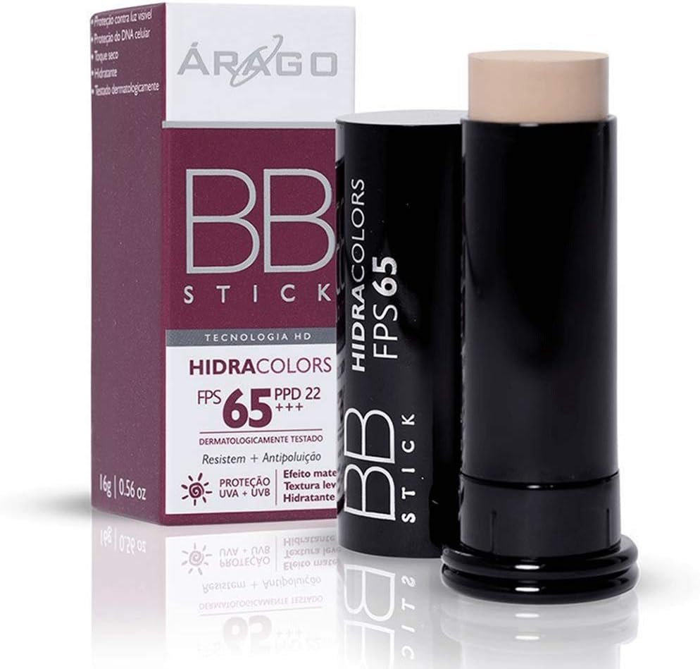 Bb Stick Fps 65 16G - Natural, Árago Dermocosméticos, Natural 1 Bb Stick Fps 65 16G - Natural, Árago Dermocosméticos, Natural