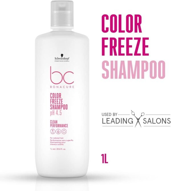 Bc Bonacure Ph 4.5 Color Freeze Micellar Shampoo sem Sulfatos, Schwarzkopf Professional - Imagem 2