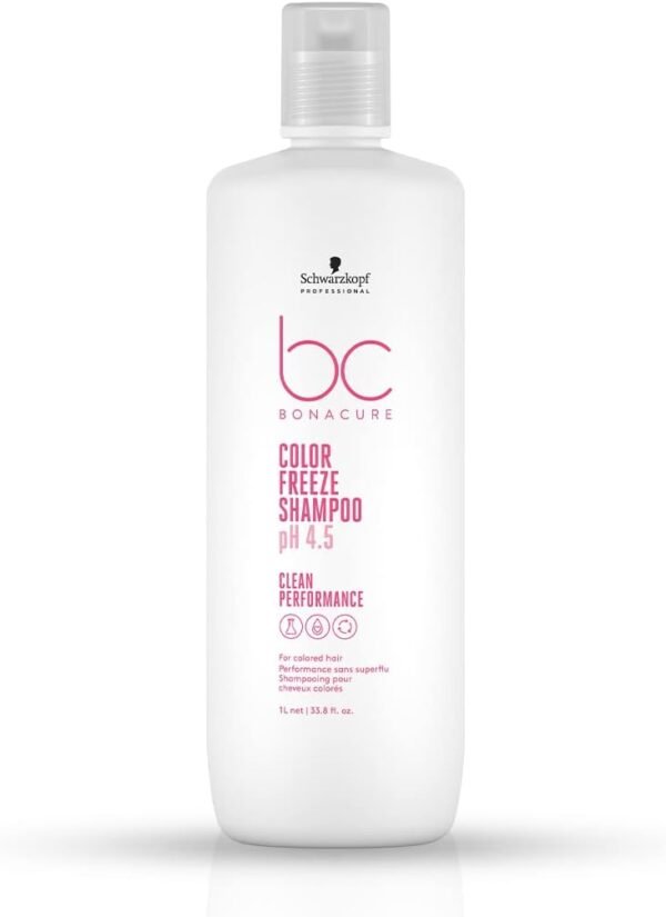 Bc Bonacure Ph 4.5 Color Freeze Micellar Shampoo sem Sulfatos, Schwarzkopf Professional