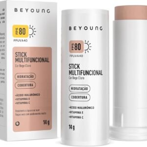 Beyoung Stick Multifuncional Com Cor FPS 80 Bege Claro 14g
