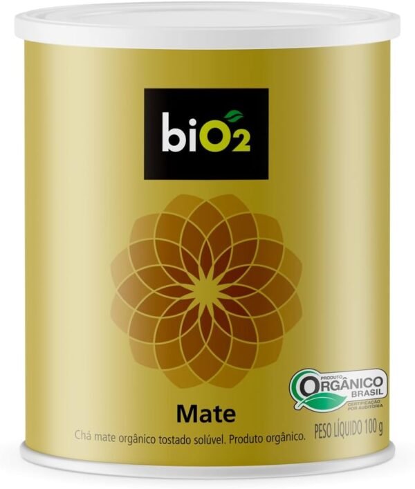 Bio2 Chá Mate Orgânico Em Pó Solúvel Bio2 100 G