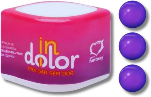 Bolinha In dolor Anal 3 Unidades - Sexy Fantasy Sex Shop