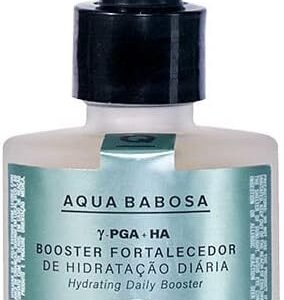 Booster Fortalecedor de Hidratação Diária com Ácido Hialurônico Aqua Babosa, Incolor, Quintal, 30 ml
