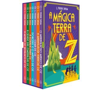 Box - A mágica Terra de Oz - vol. I - com sete livros e marcadores de páginas: Paradidático