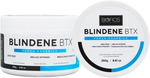 Btox Orgânico Alisante Capilar Sem Formol Blindene Biofios 250g