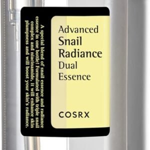 COSRX Niacinamida 5% + Mucina Caracol 74% Essência Dupla, Manchas Escuras e Sérum Facial Antienvelhecimento, Hidratante, Clareador, 80 ml