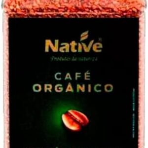 Café Orgânico Solúvel Liofilizado, Native, 90g