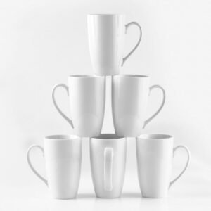 Caneca Amuse- Barista Profissional Grande Confortável para Café, Chá ou Latte - Conjunto de 170 a 473 g