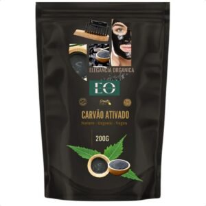 Carvao Ativado em Pó Casca Do COCO 100% Natural Mascara Facial Clareador e Controle de Oleosidade Brilho e Hidratação 200g