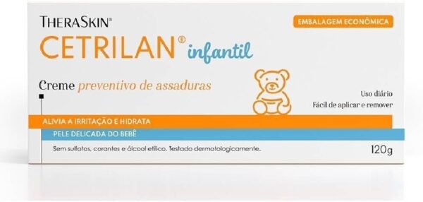 Cetrilan Creme Para Prevenção de Assaduras 120g