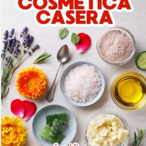 Cosmética Casera: Aprenda a Hacer sus Propios Productos del Cuidado Personal en Casa Fácilmente con Ingredientes Sencillos y Naturales (COSMETICA ARTESANAL CASERA) (Spanish Edition)
