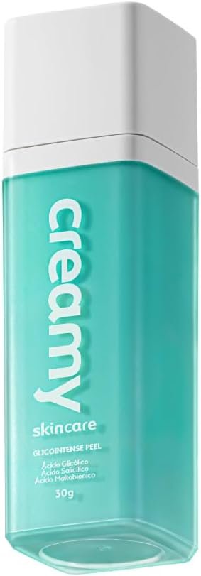 Creamy Skincare Glicointense Peel 30g | Elimina Cravos e Espinhas, Combate a Formação da Acne, Controla a Oleosidade e o Brilho Excessivo | Peles Oleosas, Uso Noturno 1 Creamy Skincare Glicointense Peel 30g | Elimina Cravos e Espinhas, Combate a Formação da Acne, Controla a Oleosidade e o Brilho Excessivo | Peles Oleosas, Uso Noturno