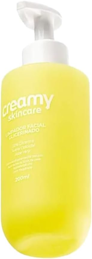 Creamy Skincare - Limpador Facial Glicerinado 200ml 1 Creamy Skincare - Limpador Facial Glicerinado 200ml