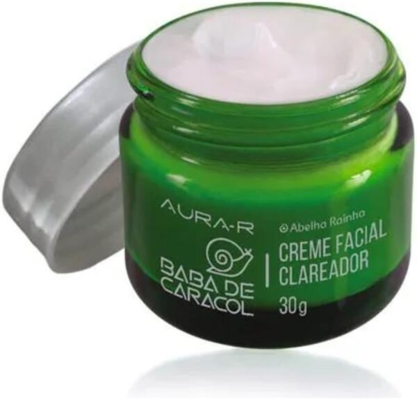 Creme Clareador Facial Baba De Caracol 30g Abelha Rainha