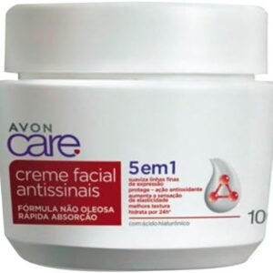 Creme Facial Antissinais Avon Care 5 em 1-100 g