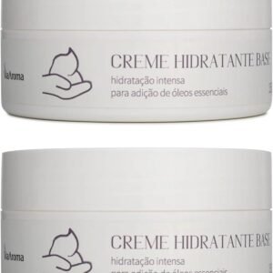 Creme Hidratante Base Via Aroma Para Usar com Óleos Essenciais - 150g