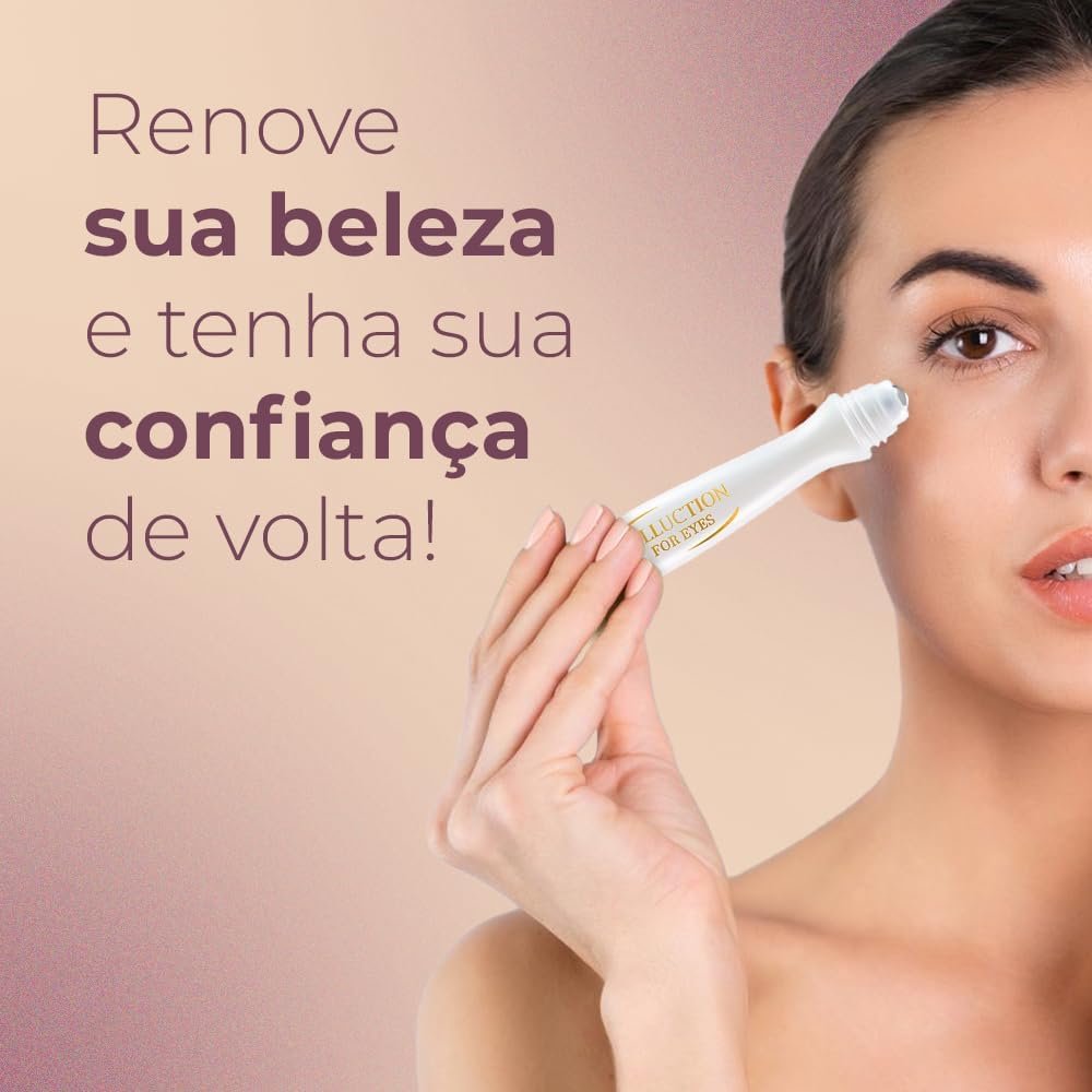 Creme Para Olheiras Relluction For Eyes em Formato de Caneta 15 g Com Efeito Clareador Previne Olheiras e Inchaços Na Região Dos Olhos Aplicação Dia/noite Todo Tipo De Pele Com Arnica 2 Creme Para Olheiras Relluction For Eyes em Formato de Caneta 15 g Com Efeito Clareador Previne Olheiras e Inchaços Na Região Dos Olhos Aplicação Dia/noite Todo Tipo De Pele Com Arnica - Imagem 2