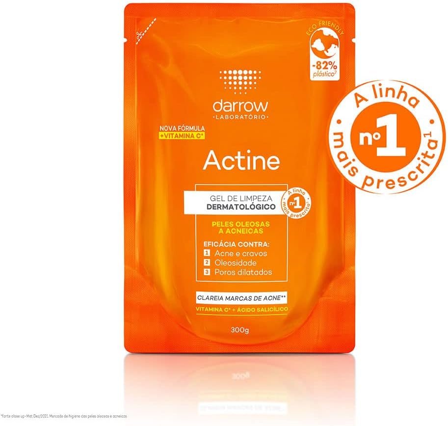 DARROW ACTINE GEL DE LIMPEZA REFIL 300G, Cor: Laranja, Número itens:1 2 DARROW ACTINE GEL DE LIMPEZA REFIL 300G, Cor: Laranja, Número itens:1 - Imagem 2