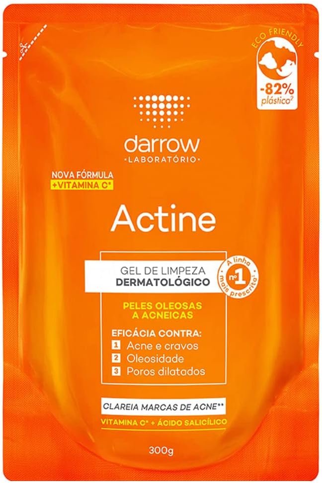 DARROW ACTINE GEL DE LIMPEZA REFIL 300G, Cor: Laranja, Número itens:1 1 DARROW ACTINE GEL DE LIMPEZA REFIL 300G, Cor: Laranja, Número itens:1
