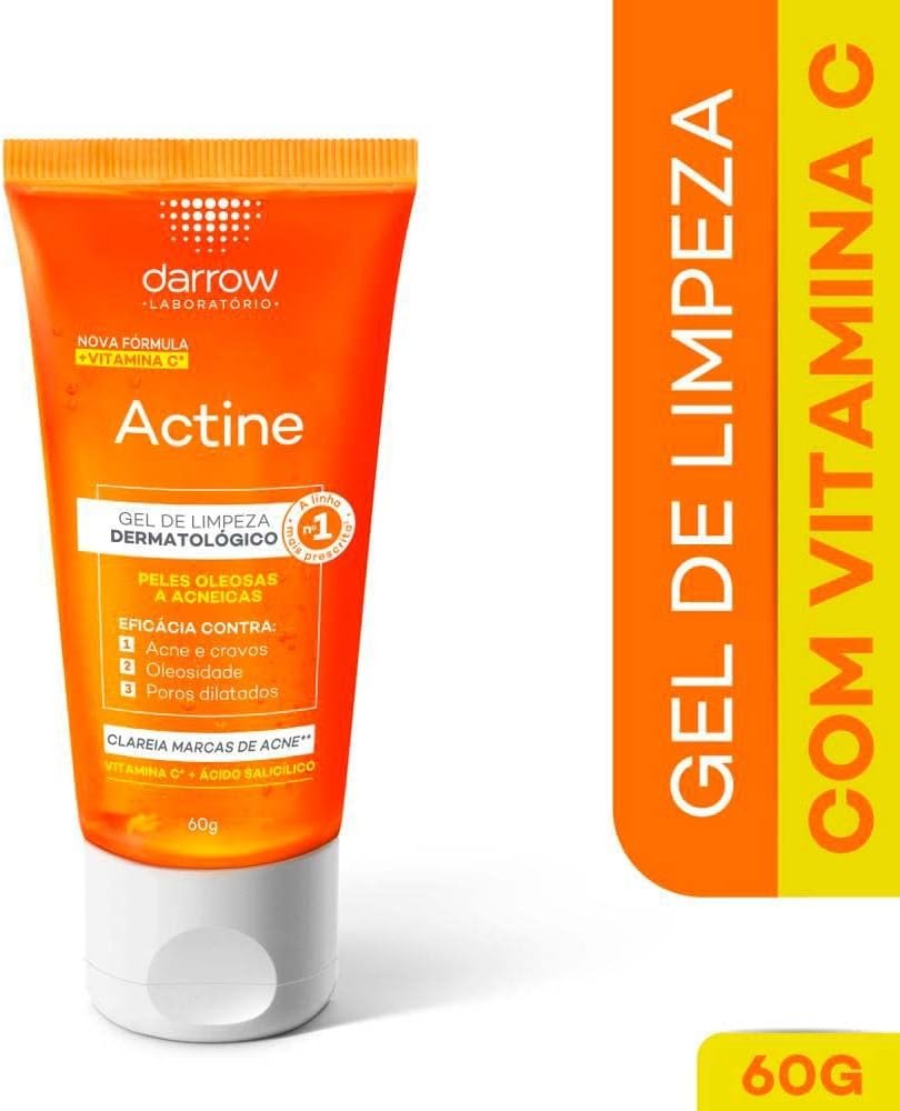 Darrow Actine Sabonete Líquido + Vit C Pele Oleosa A Acneira - 60G Laranja 2 Darrow Actine Sabonete Líquido + Vit C Pele Oleosa A Acneira - 60G Laranja - Imagem 2