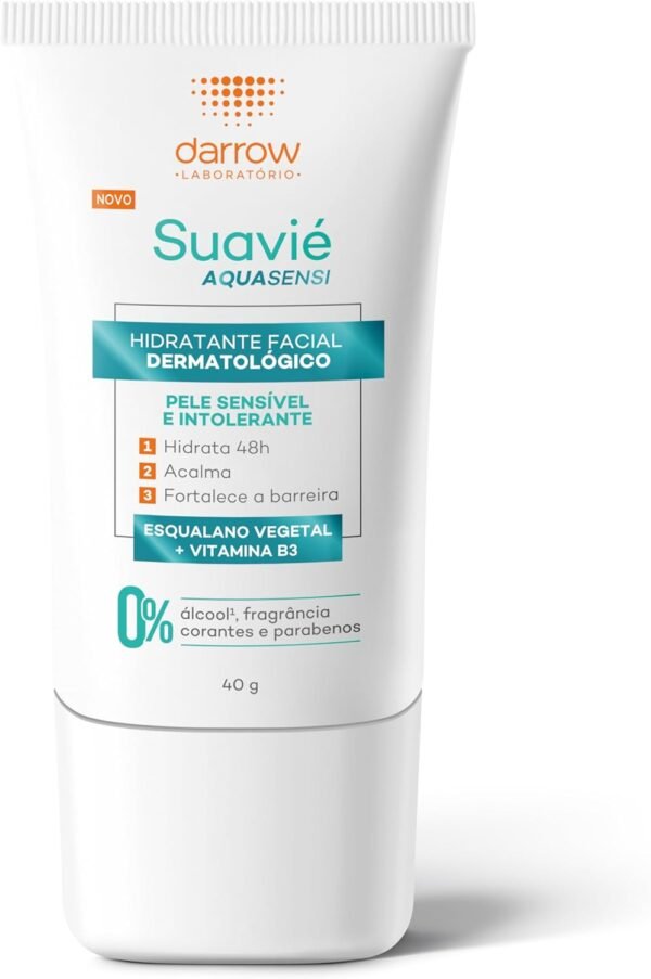 Darrow Suavié Aquasensi Hidratante Facial Pele Sensível 40g