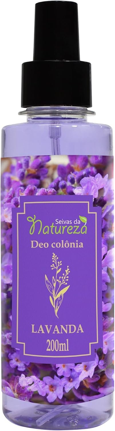 Deo Colônia Seivas da Natureza Lavanda 200ml 1 Deo Colônia Seivas da Natureza Lavanda 200ml