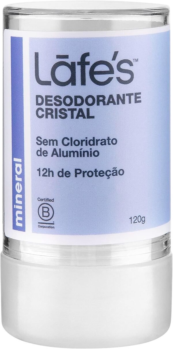Desodorante Natural Cristal Stick - 120g - Lafe´s, Lafe´s