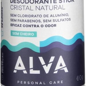 Desodorante Stick Mini Cristal Sensitive Alva 60G