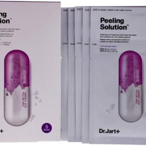 Dr. Jart+ Peeling Solution Sheet Facial Mask For Unisex 5 Pc Mask