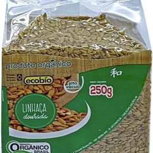 ECOBIO Produto Orgânico Linhaça Dourada Orgânica Ecobio Produto Orgânico