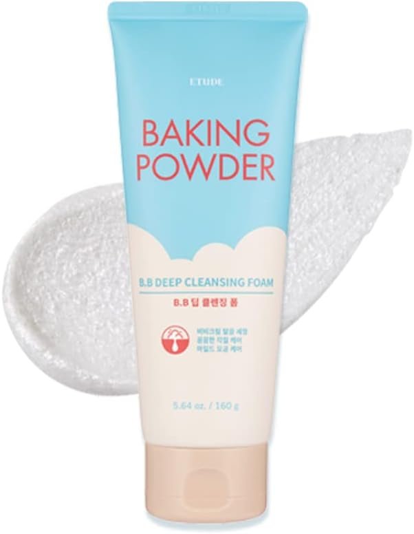 ETUDE Espuma de limpeza profunda B.B em pó, 160 ml (21AD) | Limpeza e descamação perfeitas, remove resíduos de poros e células mortas da pele, cuidados com a pele coreana, Kbeauty, perfeito para 1 ETUDE Espuma de limpeza profunda B.B em pó, 160 ml (21AD) | Limpeza e descamação perfeitas, remove resíduos de poros e células mortas da pele, cuidados com a pele coreana, Kbeauty, perfeito para