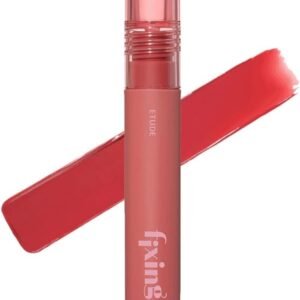 ETUDE Tinta fixa #01 Analog Rose (23AD) | Batom líquido pigmentado de longa duração | À prova d'água leve acabamento fosco | Cobertura total