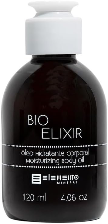 Elemento Mineral Hidratante Corporal Bio Elixir 12 Óleos Preciosos Vegano 120ml Para Nutrir e Lubrificar a Pele 1 Elemento Mineral Hidratante Corporal Bio Elixir 12 Óleos Preciosos Vegano 120ml Para Nutrir e Lubrificar a Pele