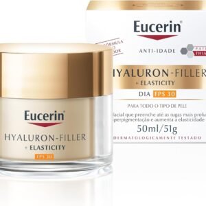 Eucerin Hyaluron-filler Elasticity Dia Fps 30 Creme Facial Anti-idade 50ml