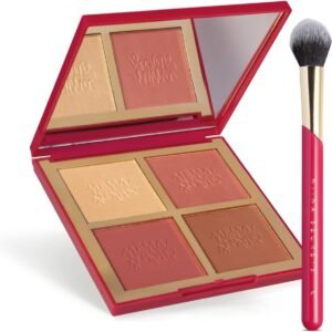 Eudora Kit Niina Secrets: Palette Multifuncional Luminous + Pincel para Sombras