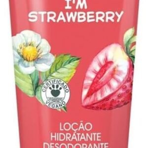 Flores & Vegetais Loção Hidratante Desodorante Morango 200G