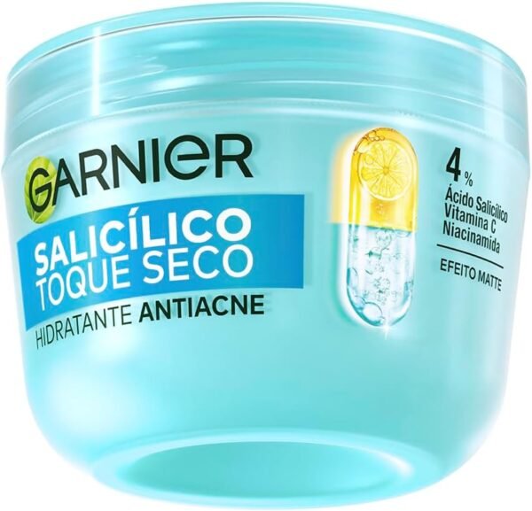 Garnier Uniform & Matte Hidratante Facial Toque Seco Antiacne 85 G