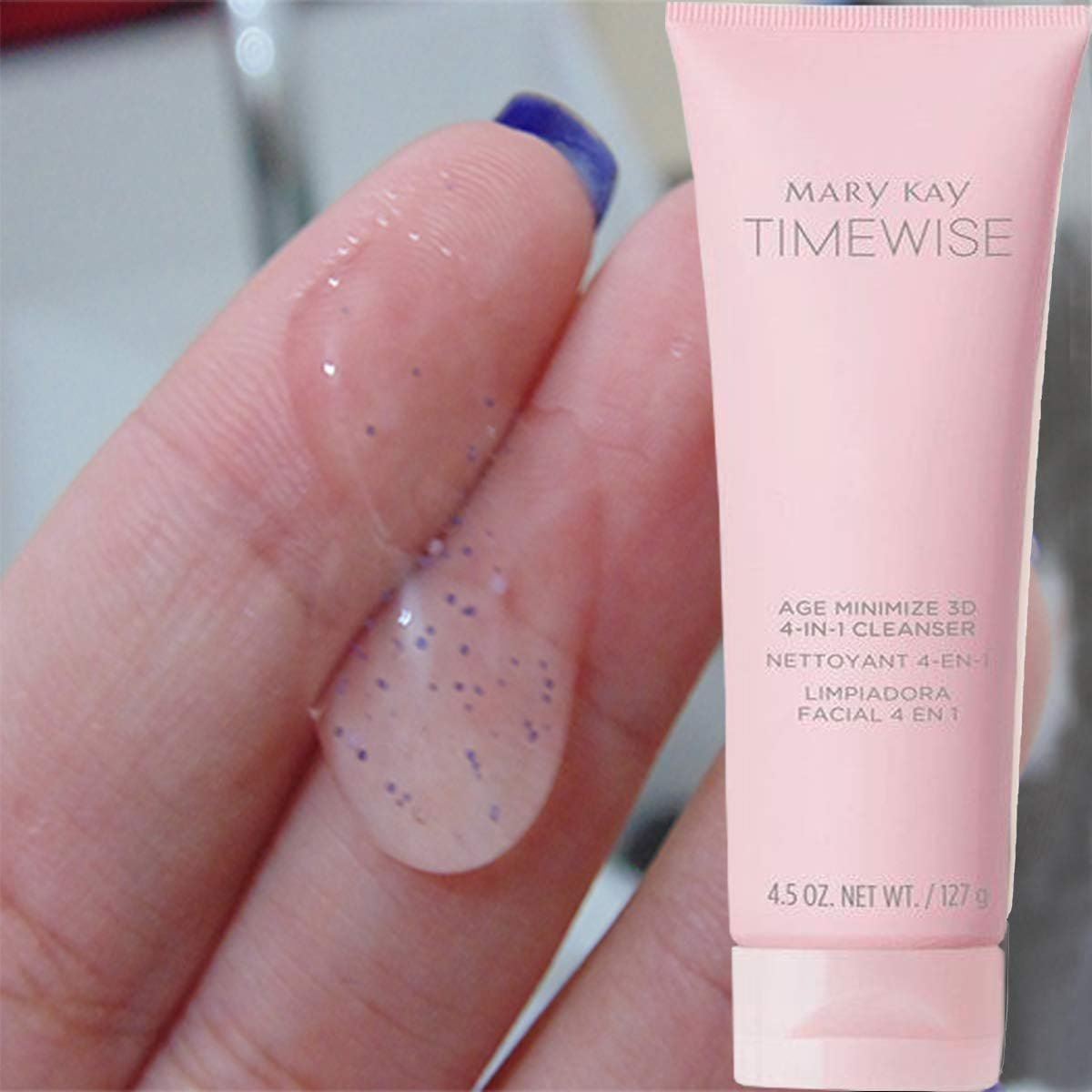 Gel de Limpeza 4 em 1 TimeWise® 3D Mista/Oleosa Mary kay - 127g 2 Gel de Limpeza 4 em 1 TimeWise® 3D Mista/Oleosa Mary kay - 127g - Imagem 2